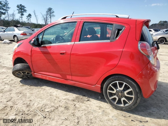 2015 Chevrolet Spark LT with VIN KL8CF6S98FC712573, listed as a Copart auction lot 46600655 with 76,976 mi miles and Clean Title. Bid and sale history available at carsss.com. Image 2.