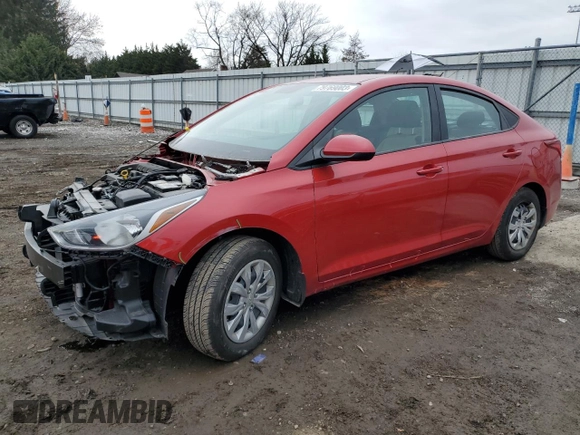2022 Hyundai Accent SEL with VIN 3KPC24A66NE170797, listed as a Copart auction lot 79769003 with 10,036 mi miles. Bid and sale history available at carsss.com. Image 1.