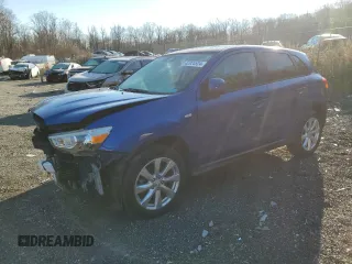 2015 Mitsubishi Outlander ES z VIN 4A4AP3AUXFE002703, wystawiony jako Copart lot #53451505 z przebiegiem 24 774 mil mil oraz Nie do naprawy • Non repairable. Historia ofert i sprzedaży dostępna na DreamBid. Obrazek 1.