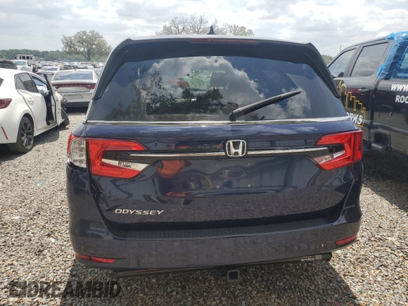 2021 Honda Odyssey EX z VIN 5FNRL6H5XMB037355, wystawiony jako Copart lot #55400995 z przebiegiem 57 964 mil mil oraz Szkoda całkowita • Salvage title. Historia ofert i sprzedaży dostępna na DreamBid. Obrazek 6.
