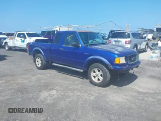 2005 Ford Ranger XL with VIN 1FTYR14UX5PA24168, listed as a IAAI auction lot 41473024 with 183,910 mi miles. Bid and sale history available at carsss.com. Image 1.