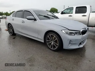 2021 BMW 3 Series 330i xDrive with VIN 3MW5R7J01M8B49397, listed as a Copart auction lot 55161355 with Not provided miles and Salvage title. Bid and sale history available at DreamBid. Image 4.