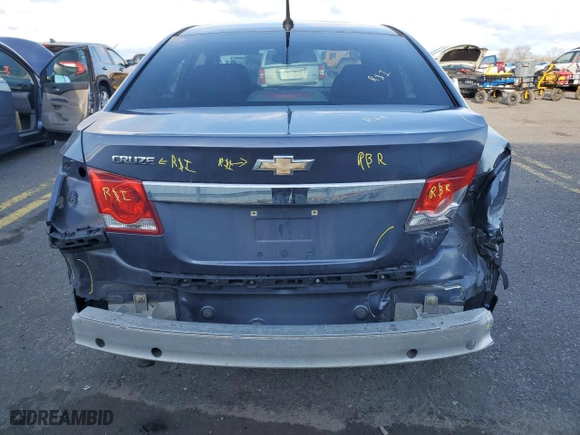 2013 Chevrolet Cruze LS with VIN 1G1PA5SGXD7249012, listed as a Copart auction lot 53461495 with 182,815 mi miles and Salvage Title. Bid and sale history available at carsss.com. Image 6.