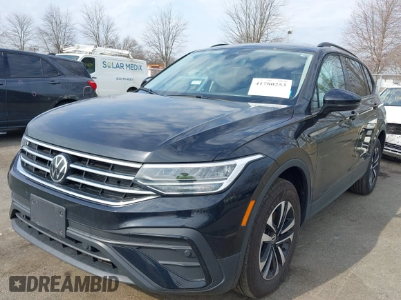2024 Volkswagen Tiguan S with VIN 3VVFB7AX2RM116756, listed as a IAAI auction lot 41780253 with 9,743 mi miles and . Bid and sale history available at DreamBid. Image 17.