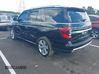 2022 Ford Expedition Platinum with VIN 1FMJU1MT6NEA02232, listed as a IAAI auction lot 42507482 with 18,848 mi miles and . Bid and sale history available at DreamBid. Image 3.