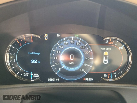 2017 Cadillac CT6 Platinum AWD with VIN 1G6KN5R60HU124243, listed as a Copart auction lot 69525924 with 95,601 mi miles and Salvage title. Bid and sale history available at DreamBid. Image 9.