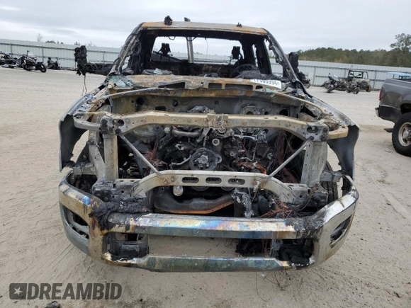 2021 Ram 2500 Tradesman with VIN 3C6UR4HJ3MG651918, listed as a Copart auction lot 77608994 with 0 mi miles and Salvage Title. Bid and sale history available at carsss.com. Image 5.