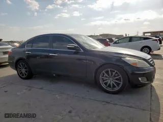 2010 Hyundai Genesis with VIN KMHGC4DEXAU109400, listed as a Copart auction lot 49729845 with 156,529 mi miles and Salvage Title. Bid and sale history available at carsss.com. Image 4.