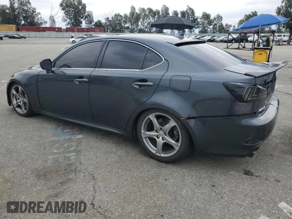 2008 Lexus IS 350 with VIN JTHBE262882013902, listed as a Copart auction lot 55874805 with 118,630 mi miles and Salvage title. Bid and sale history available at DreamBid. Image 2.