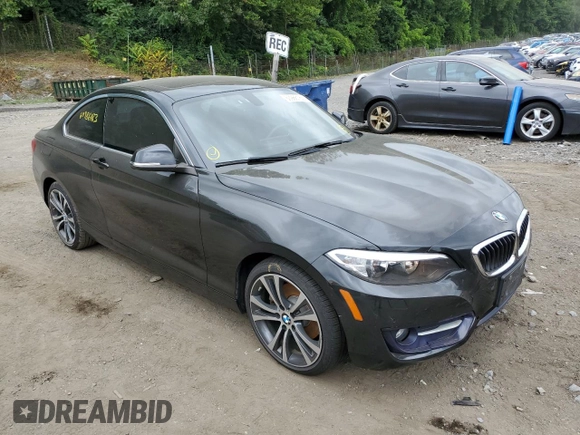 2017 BMW 2 Series 230i xDrive with VIN WBA2H9C37H7A25847, listed as a Copart auction lot 60986183 with 63,023 mi miles. Bid and sale history available at carsss.com. Image 4.