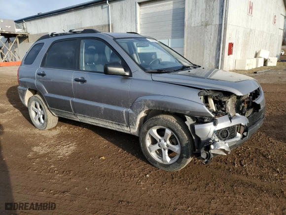 2009 Kia Sportage LX with VIN KNDJE723297654444, listed as a Copart auction lot 49268205 with 113,357 mi miles and Clean Title. Bid and sale history available at carsss.com. Image 4.