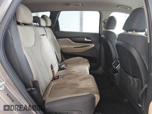 2019 Hyundai Santa Fe SE z VIN 5NMS23ADXKH084868, wystawiony jako Copart lot #60261855 z przebiegiem 137 843 mil mil oraz Czysty tytuł • Clean title. Historia ofert i sprzedaży dostępna na DreamBid. Obrazek 11.