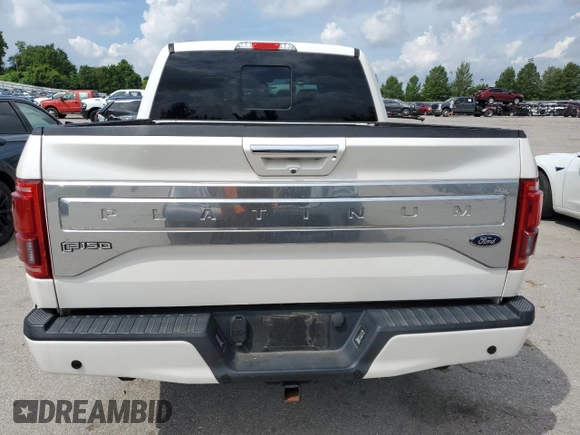 2016 Ford F-150 XLT with VIN 1FTEW1EG5GFB98775, listed as a Copart auction lot 64928585 with 135,242 mi miles and Salvage title. Bid and sale history available at DreamBid. Image 6.