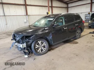 2019 Nissan Pathfinder S with VIN 5N1DR2MM0KC645289, listed as a Copart auction lot 60805785 with Not provided miles and Salvage title. Bid and sale history available at DreamBid. Image 1.