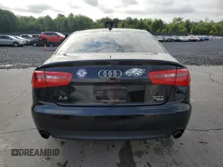 2013 Audi A6 Premium Plus with VIN WAUGGAFC4DN020341, listed as a Copart auction lot 62953025 with 170,124 mi miles and Salvage title. Bid and sale history available at DreamBid. Image 6.