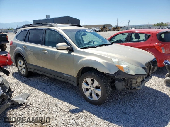 2010 Subaru Outback Premium z VIN 4S4BRCGC5A1350179, wystawiony jako Copart lot #60934514 z przebiegiem 262 757 mil mil oraz Szkoda całkowita • Salvage title. Historia ofert i sprzedaży dostępna na DreamBid. Obrazek 4.