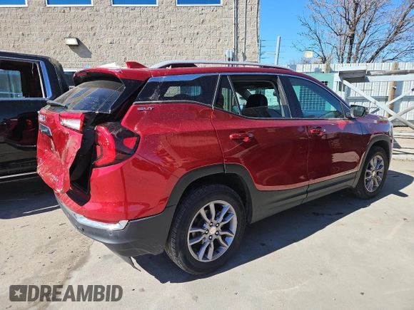 2023 GMC Terrain SLT с VIN 3GKALVEG6PL202695, выставлен на аукционе Copart как лот 48152095 с пробегом 17 523 миль миль и Списание • Salvage title. История ставок и продаж доступна на DreamBid. Изображение 3.