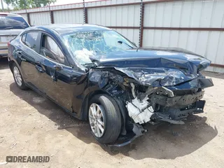 2016 Mazda Mazda3 i Touring with VIN 3MZBM1V76GM261209, listed as a IAAI auction lot 39822440 with 104,780 mi miles. Bid and sale history available at carsss.com. Image 1.