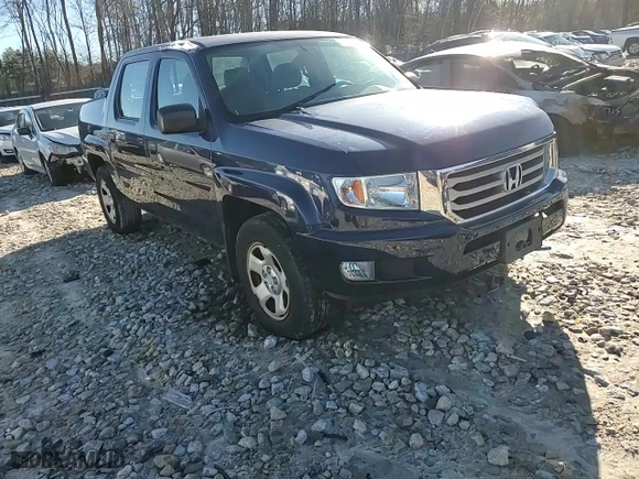 2013 Honda Ridgeline RT with VIN 5FPYK1F23DB013206, listed as a Copart auction lot 81290624 with 75,686 mi miles and Salvage Title. Bid and sale history available at carsss.com. Image 10.