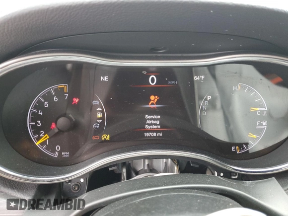 2020 Jeep Grand Cherokee Altitude with VIN 1C4RJFAGXLC360611, listed as a Copart auction lot 55687915 with 19,708 mi miles and Salvage title. Bid and sale history available at DreamBid. Image 9.