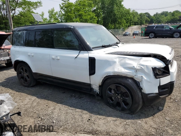 2024 Land Rover Defender X-Dynamic SE с VIN SALE27EUXR2245788, выставлен на аукционе Copart как лот 61053725 с пробегом 16 277 миль миль и Списание • Salvage title. История ставок и продаж доступна на DreamBid. Изображение 4.