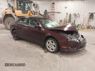 2011 Ford Fusion SE with VIN 3FAHP0HA4BR154506, listed as a IAAI auction lot 41880125 with 93,130 mi miles. Bid and sale history available at carsss.com. Image 1.