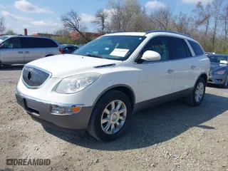 2012 Buick Enclave Leather with VIN 5GAKRCED9CJ129124, listed as a IAAI auction lot 41985885 with 154,008 mi miles. Bid and sale history available at carsss.com. Image 2.