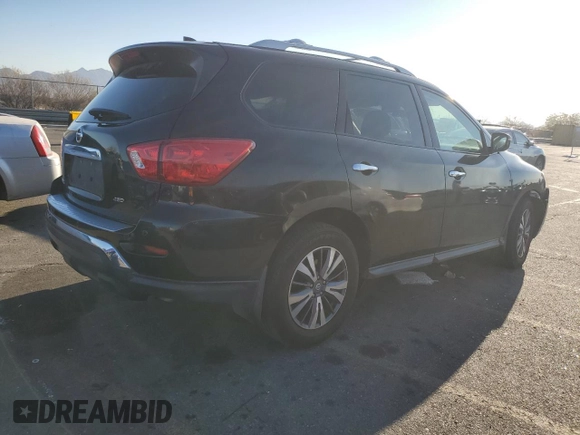 2020 Nissan Pathfinder S with VIN 5N1DR2AM2LC639287, listed as a Copart auction lot 42776565 with 97,626 mi miles and Salvage Title. Bid and sale history available at carsss.com. Image 3.