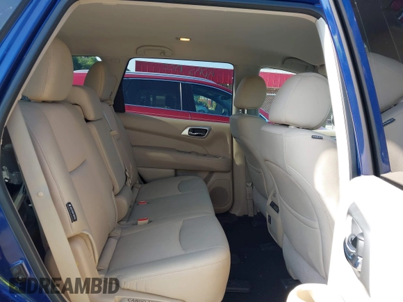 2018 Nissan Pathfinder S with VIN 5N1DR2MN7JC603788, listed as a IAAI auction lot 42462364 with 89,487 mi miles and . Bid and sale history available at DreamBid. Image 8.