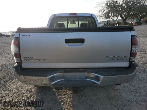 2008 Toyota Tacoma PreRunner with VIN 5TETU62N18Z472703, listed as a Copart auction lot 51036735 with 144,595 mi miles and Salvage Title. Bid and sale history available at DreamBid. Image 6.