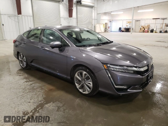 2018 Honda Clarity Plug-In Hybrid with VIN JHMZC5F15JC013773, listed as a Copart auction lot 43629434 with 62,511 mi miles. Bid and sale history available at carsss.com. Image 4.