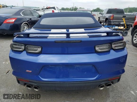 2019 Chevrolet Camaro 2SS z VIN 1G1FH3D70K0108433, wystawiony jako Copart lot #54542274 z przebiegiem 37 726 mil mil oraz Szkoda całkowita • Salvage title. Historia ofert i sprzedaży dostępna na DreamBid. Obrazek 6.