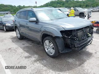 2019 Volkswagen Atlas SE z VIN 1V2WR2CAXKC611864, wystawiony jako IAAI lot #42151795 z przebiegiem 90 178 mil mil oraz . Historia ofert i sprzedaży dostępna na DreamBid. Obrazek 1.