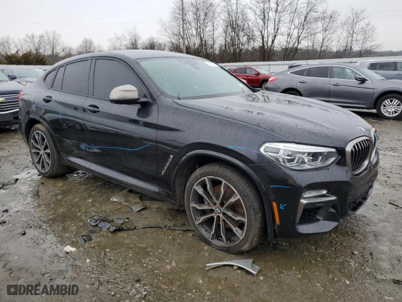 2019 BMW X4 M40i with VIN 5UXUJ5C58KLJ64373, listed as a Copart auction lot 70607142 with 0 mi miles. Bid and sale history available at carsss.com. Image 4.