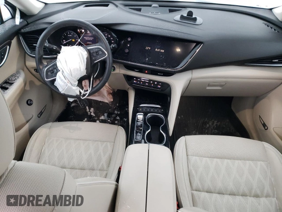 2021 Buick Envision Avenir with VIN LRBFZSR48MD193321, listed as a Copart auction lot 89130195 with 40,731 mi miles and Salvage Title. Bid and sale history available at carsss.com. Image 8.