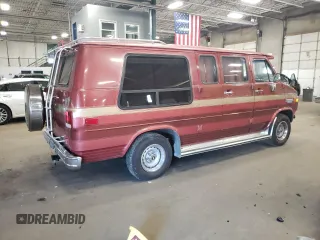 1985 Chevrolet Chevy Van z VIN 2GBEG25HXF4135062, wystawiony jako Copart lot #72788474 z przebiegiem 463 869 mil mil oraz Szkody całkowita. Historia ofert i sprzedaży dostępna na DreamBid. Obrazek 3.