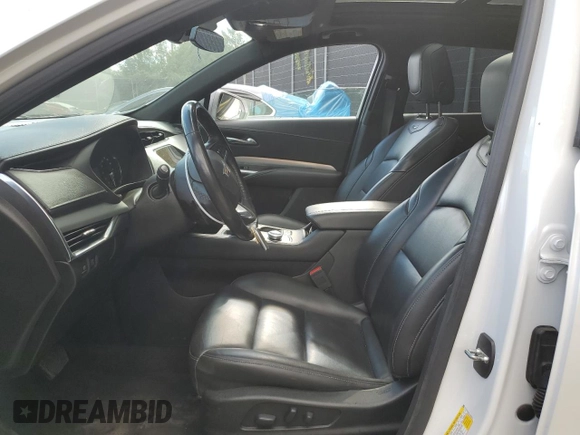 2020 Cadillac XT4 AWD Premium Luxury with VIN 1GYFZDR40LF086211, listed as a Copart auction lot 75734134 with 75,275 mi miles and Salvage title. Bid and sale history available at DreamBid. Image 7.