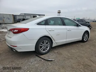 2015 Hyundai Sonata 2.4L SE with VIN 5NPE24AF0FH008623, listed as a Copart auction lot 44860945 with 143,046 mi miles and Clean Title. Bid and sale history available at carsss.com. Image 3.