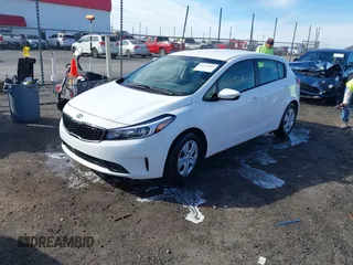 2017 Kia Forte5 LX with VIN KNAFK5A83H5667498, listed as a IAAI auction lot 41712666 with 23,745 mi miles. Bid and sale history available at carsss.com. Image 17.
