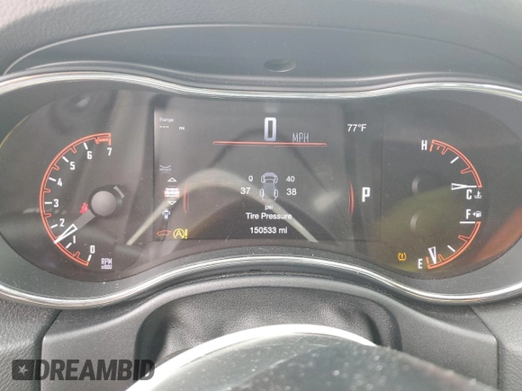 2017 Dodge Durango Citadel with VIN 1C4RDJEG5HC691320, listed as a Copart auction lot 55360505 with 150,533 mi miles and Salvage title. Bid and sale history available at DreamBid. Image 9.