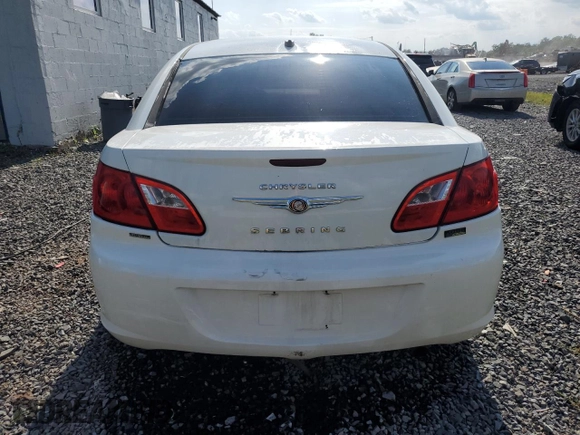 2010 Chrysler Sebring Limited with VIN 1C3CC5FD7AN133407, listed as a Copart auction lot 66102905 with 196,372 mi miles and Salvage title. Bid and sale history available at DreamBid. Image 6.