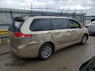 2011 Toyota Sienna XLE AAS с VIN 5TDYK3DC5BS016441, выставлен на аукционе Copart как лот 56464945 с пробегом 338 892 миль миль и На запчасти • Non repairable. История ставок и продаж доступна на DreamBid. Изображение 3.