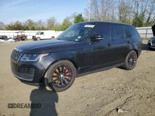2020 Land Rover Range Rover HSE with VIN SALGS2RU0LA587656, listed as a Copart auction lot 54512025 with 92,497 mi miles and Clean Title. Bid and sale history available at DreamBid. Image 1.