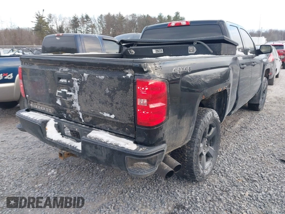 2017 Chevrolet Silverado 1500 Custom with VIN 1GCVKPEC8HZ130935, listed as a IAAI auction lot 41270314 with 89,417 mi miles. Bid and sale history available at carsss.com. Image 4.
