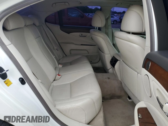 2012 Lexus LS 460 with VIN JTHCL5EFXC5013357, listed as a Copart auction lot 58386915 with 212,034 mi miles and Salvage title. Bid and sale history available at DreamBid. Image 10.