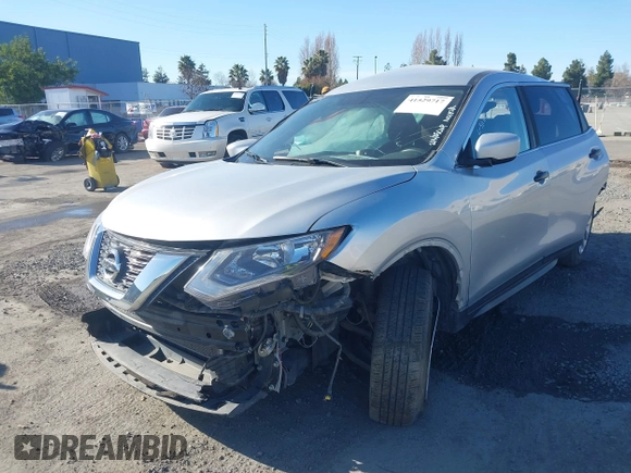 2017 Nissan Rogue SV with VIN KNMAT2MT7HP568955, listed as a IAAI auction lot 41529717 with 1 mi miles. Bid and sale history available at carsss.com. Image 18.