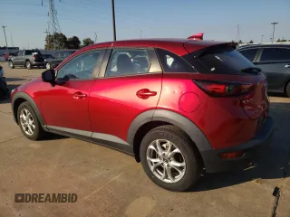 2021 Mazda CX-3 Sport with VIN JM1DKDB70M1504528, listed as a Copart auction lot 75355014 with 45,198 mi miles and Salvage Title. Bid and sale history available at carsss.com. Image 2.