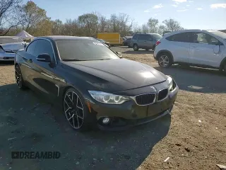 2015 BMW 4 Series 428i with VIN WBA3V7C56FP772739, listed as a Copart auction lot 82468624 with 50,320 mi miles and Salvage Title. Bid and sale history available at carsss.com. Image 10.