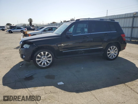2010 Mercedes-Benz GLK 350 with VIN WDCGG8HB9AF417740, listed as a Copart auction lot 52451695 with 221,985 mi miles and Salvage Title. Bid and sale history available at carsss.com. Image 1.