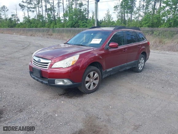 2011 Subaru Outback 2.5i Prem AWP with VIN 4S4BRBCC9B3431546, listed as a IAAI auction lot 42106753 with 180,752 mi miles. Bid and sale history available at carsss.com. Image 2.